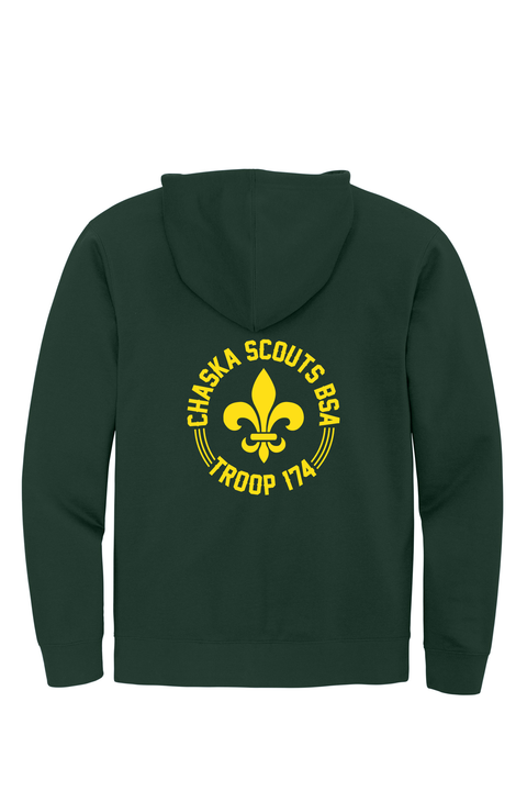 Adult Unisex Full-Zip Hoodie - Troop 174