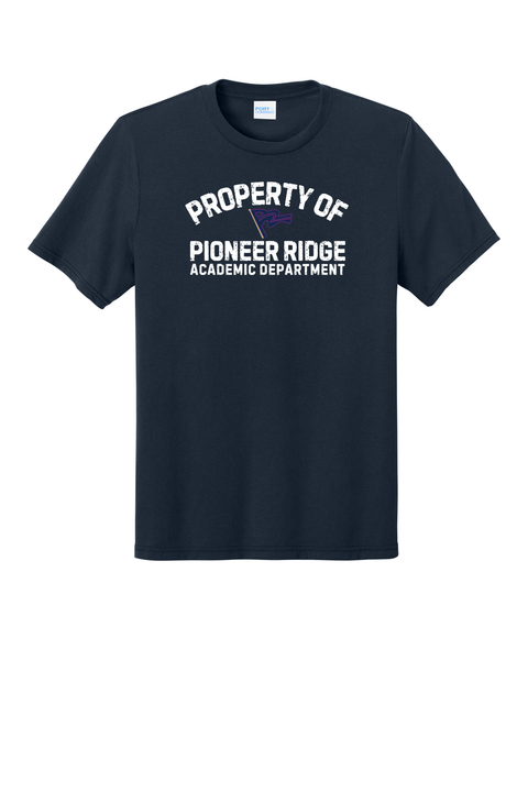 Property Of Tri-Blend Adult Unisex T-Shirt - Pioneer Ridge Middle School