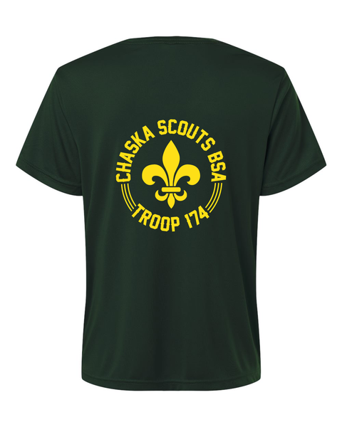 Adult Unisex & Womens Performance Tee - UV Rated - Troop 174