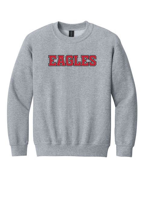 Youth Crewneck Heavyweight Sweatshirt - EAGLES