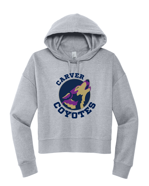 Women's Slight Cropped Hoodie - Carver Elementary