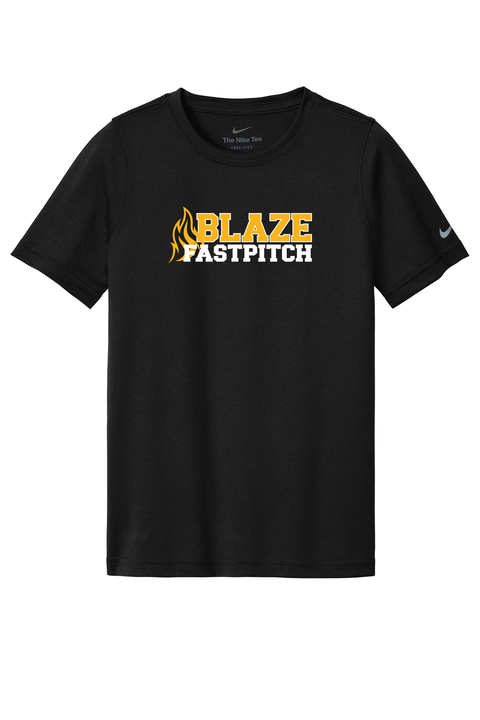 Nike Dri-Fit Youth Tee - Blaze Fastpitch