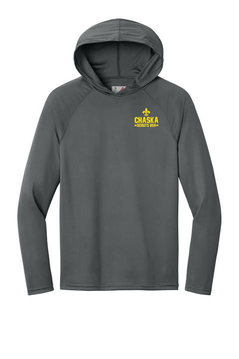 Adult Hooded Long Sleeve Sun Shirt - UV Rated - Troop 174
