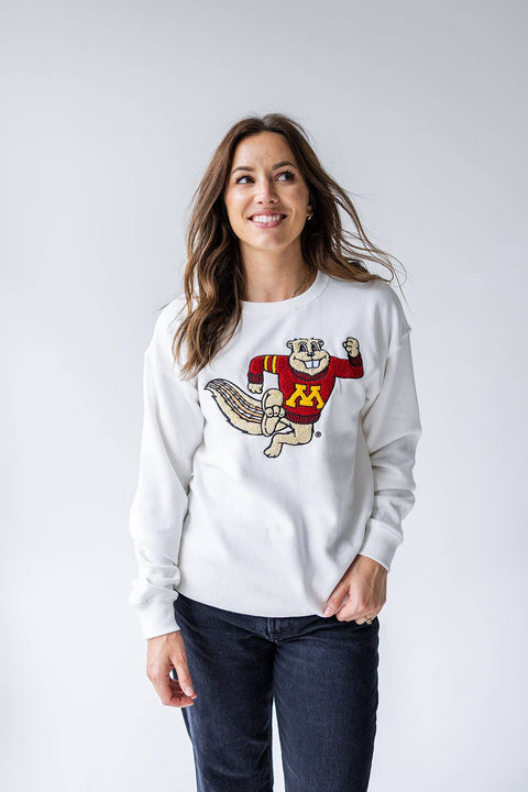 Minnesota Mascot Chenille Comfort Crew