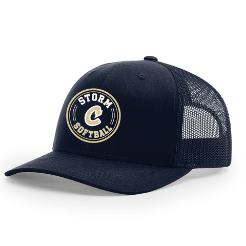 Storm Softball - Embroidered Richardson 112 Snapback Cap