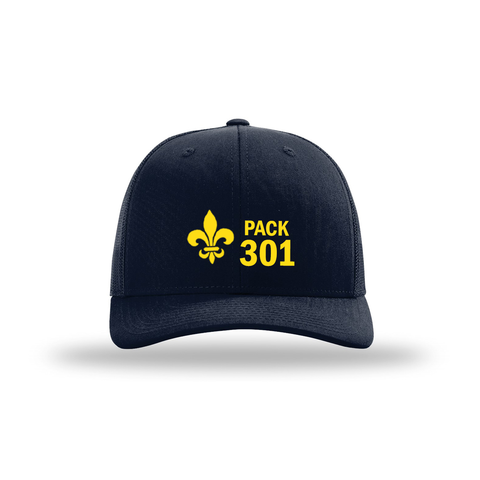 Richardson 112 Hat Black - Pack 301