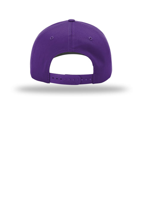 CCFA-Exclusive, Hawks Retro Bar Snapback Hat - Richardson Twill 90s-Era Cap