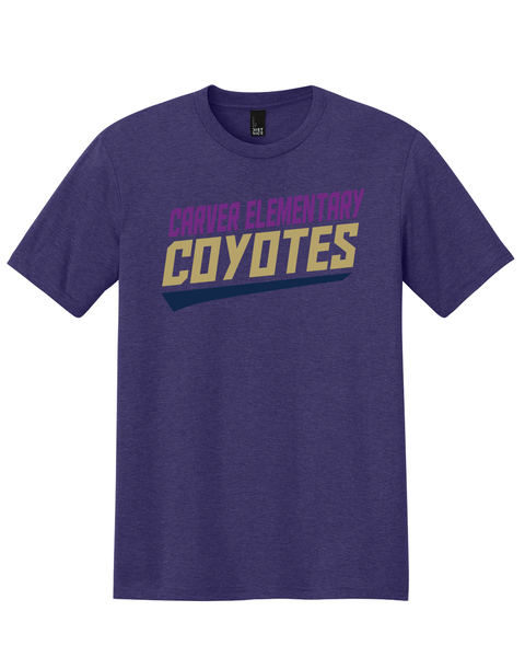 Adult Unisex Ultra-Soft Tee - Carver Elementary