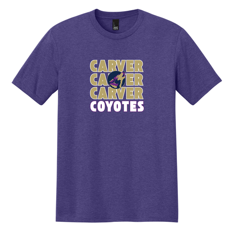 Adult Unisex Ultra-Soft Tee - Carver Elementary