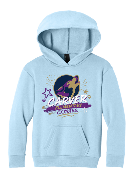 Youth Lightweight Hoodie - Carver Elementary
