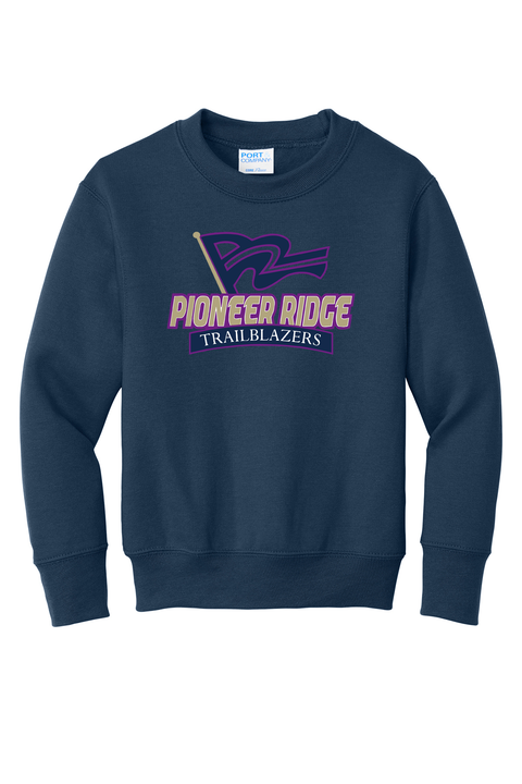 Youth Port & Co Fleece Crewneck Sweatshirt - Pioneer Ridge