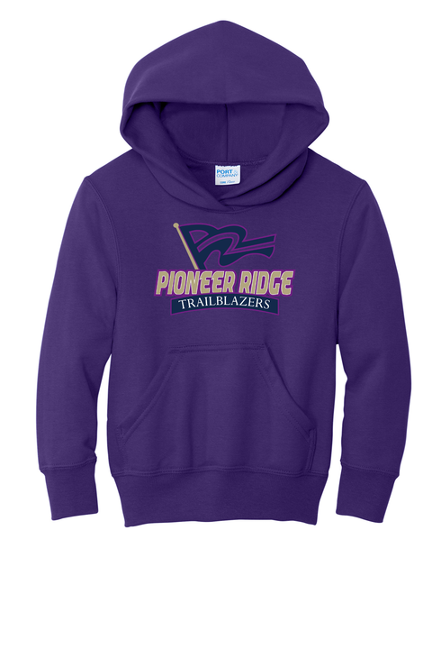 Youth Port & Co Fleece Pullover Hoodie - Pioneer Ridge