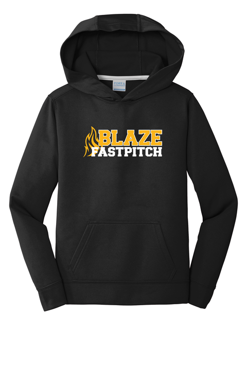 FAV: Youth Performance Hoodie - Blaze Fastpitch