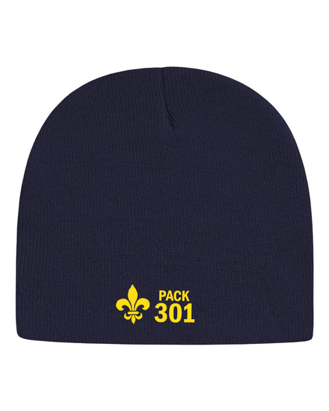 Embroidered Knit Hat - Pack 301
