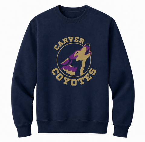 Port & Co Fleece Value Crewneck Unisex Sweatshirt - Carver Elementary