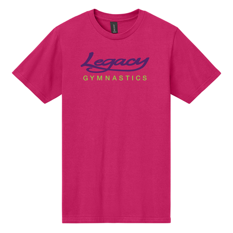 Legacy Gymnastics - Adult Unisex Softstyle Cotton Tee