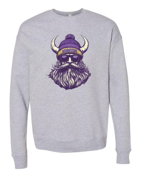 Minnesota Football Viking Ultra Soft Unisex Crewneck Sweatshirt