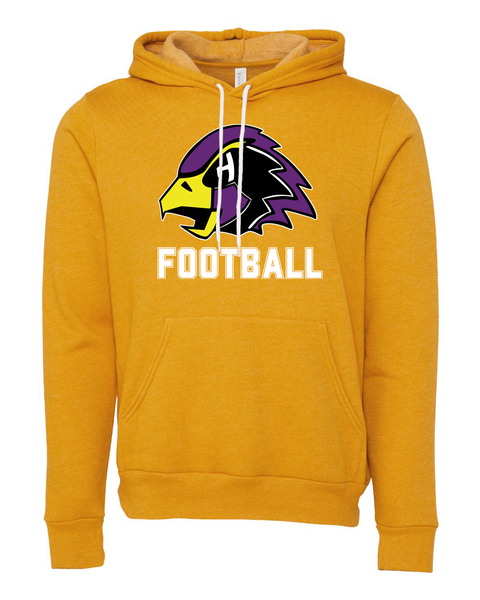 Chaska Hawks Football Gold Hoodie - Adult & Youth - Customizable