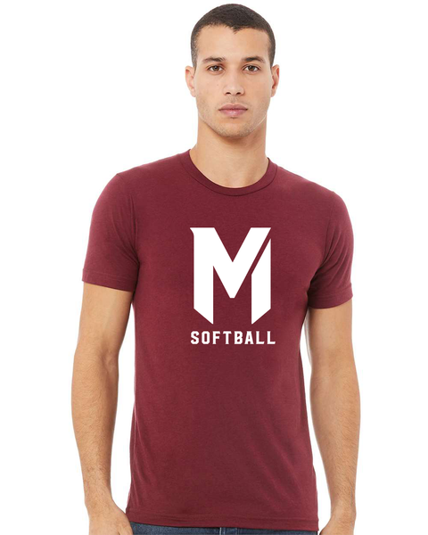Mash Softball Large Logo Unisex T-Shirt