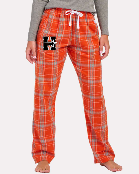 Youth Orange Flannel Pants, Hurley Northstars Front Pocket Logo