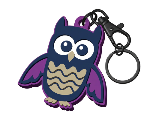 La Academia Búho Bag Tag/Keychain