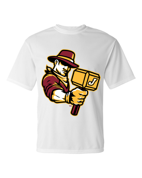Jordan Hubmen Full Front Logo Performance Tee - Adult & Youth