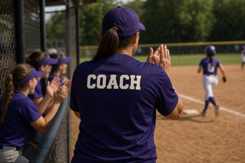 Fan & Coach Custom Button-Up Jersey - Chaska Softball