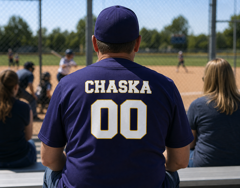 Fan & Coach Custom Button-Up Jersey - Chaska Softball