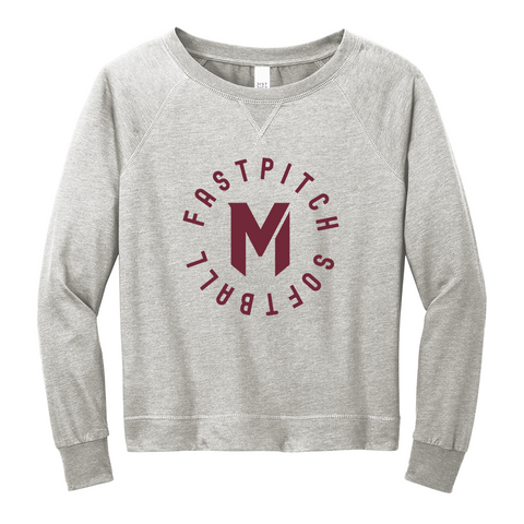 Mash Softball Women's Fit Featherweight Pullover