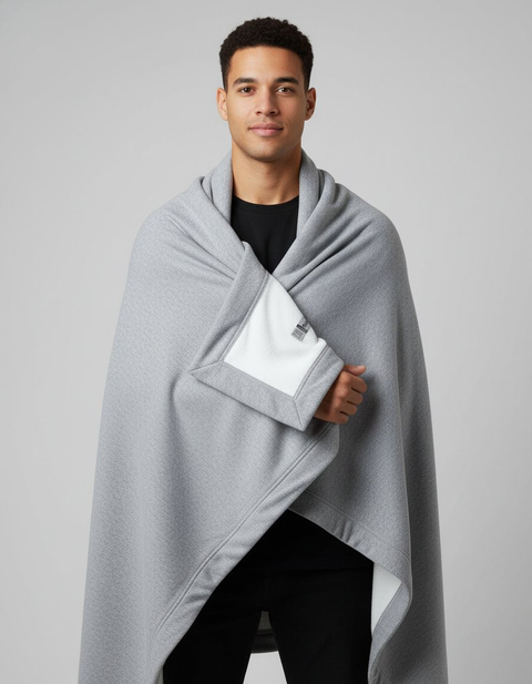 Sweatshirt Oversized Sideline Blankets - Property of Hawks Football