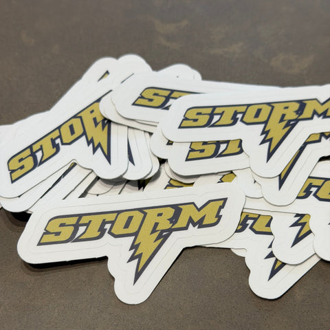 Chanhassen Storm Vinyl Sticker, 2.5" for water bottles, laptops, helmets