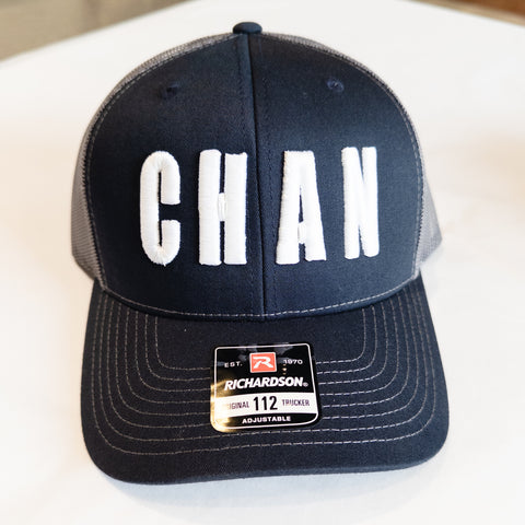 CHAN Trucker Hat, Snapback Cap