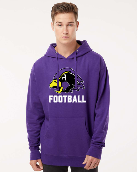 Chaska Hawks Football Midweight Hoodie