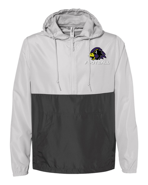 Chaska Hawks Football Embroidered Windbreaker - Water Resistant Jacket