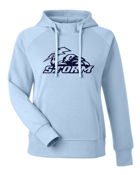 Chanhassen Storm Logo Women's Premium Light Blue Hoodie