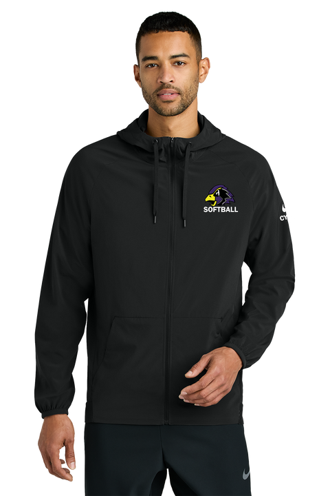 Chaska Hawks Softball Embroidered Adult Nike Pro Hooded Jacket