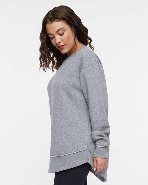 Hurley Women's Longer-Length Relaxed Fit Sweatshirt