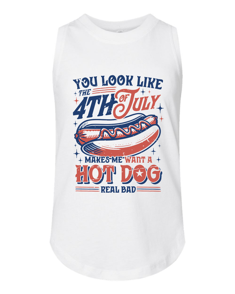 You Look Like the 4th of July Youth Tank, Summer & 4th of July