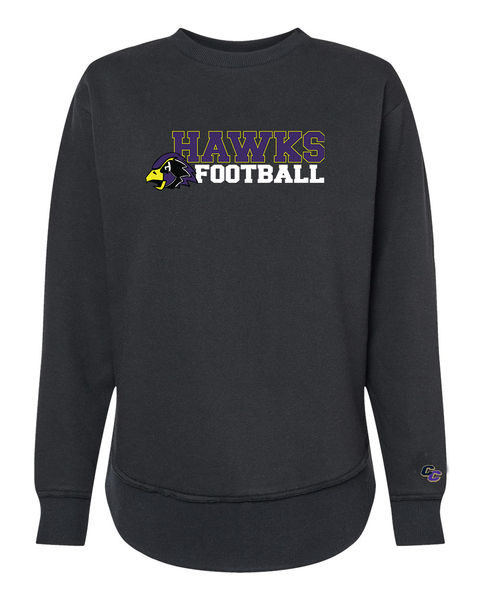 Women's Weekender Sweatshirt - CCFA Hawks Football