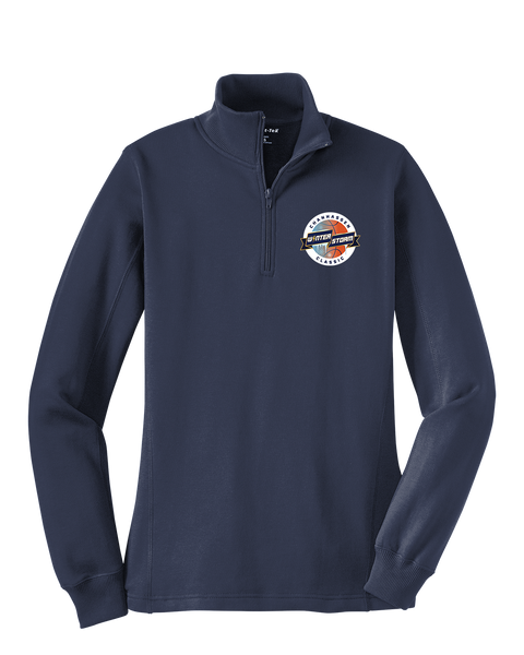 Winter Classic Women's 1/4 Zip Pullover - Navy or White