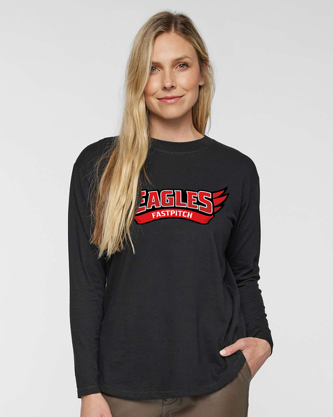 Women's Long-Sleeve Relaxed Fit Tee - EP Fastpitch