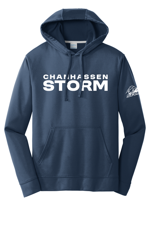 Chan Storm Navy Performance Hoodie - Youth & Adult Sizes