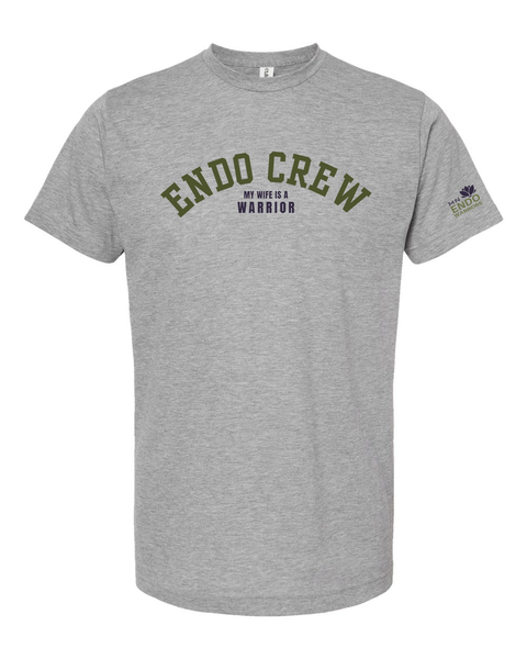 MN Endo Crew Tri-Blend Tee, Grey - Select Your Warrior