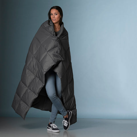 Chaska Hawks Football Packable Down Blanket