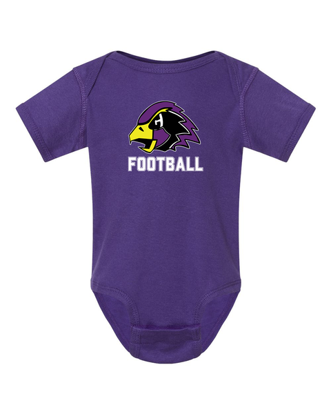 Chaska Hawks Football Infant Onesie - Short or Long Sleeve