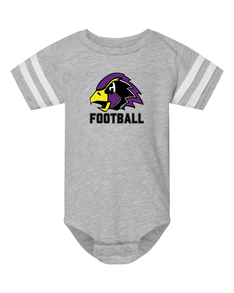 Chaska Hawks Football Infant Jersey-Style Onesie