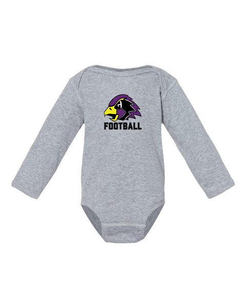 Chaska Hawks Football Infant Onesie - Short or Long Sleeve