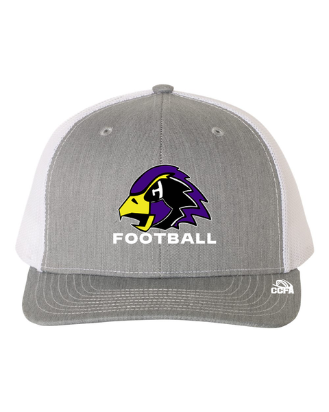 CCFA Hawks Football - Trucker Snapback Cap