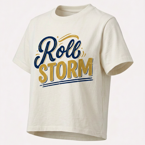 Women's Boxy Bella + Canvas Tee - Roll Storm