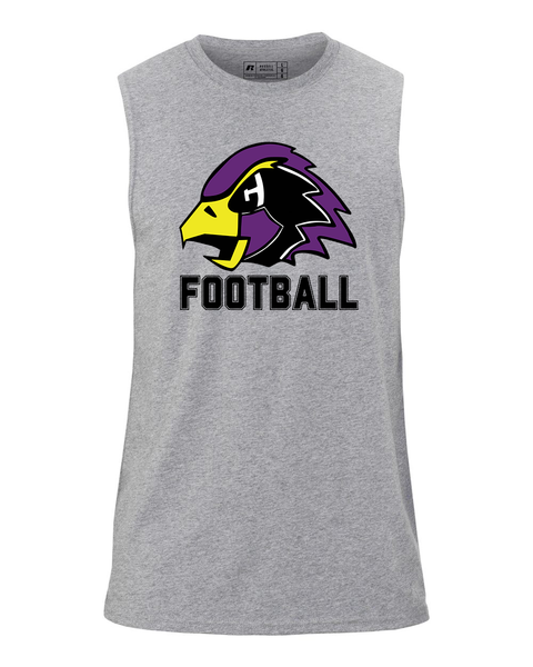 Chaska Hawks Football Dri-Power Sleeveless Tee